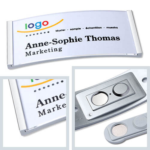 Metall-Namensschilder polar® 35
